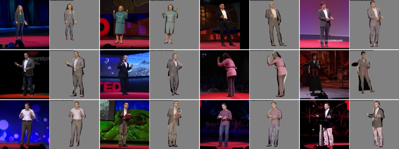 TED whole-body tracking examples
